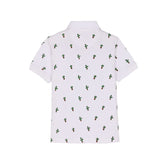 Boys All Over Printed Polo T-Shirt